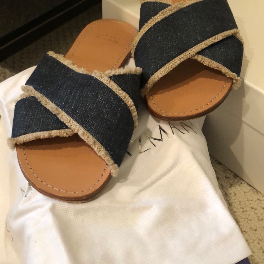 Stuart Weitzman slip ons